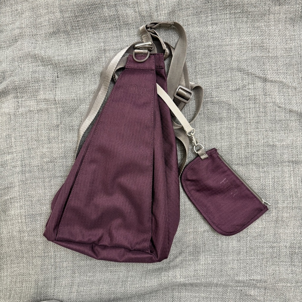 Haiku V1 Sling Crescent Convertible backpack crossbody